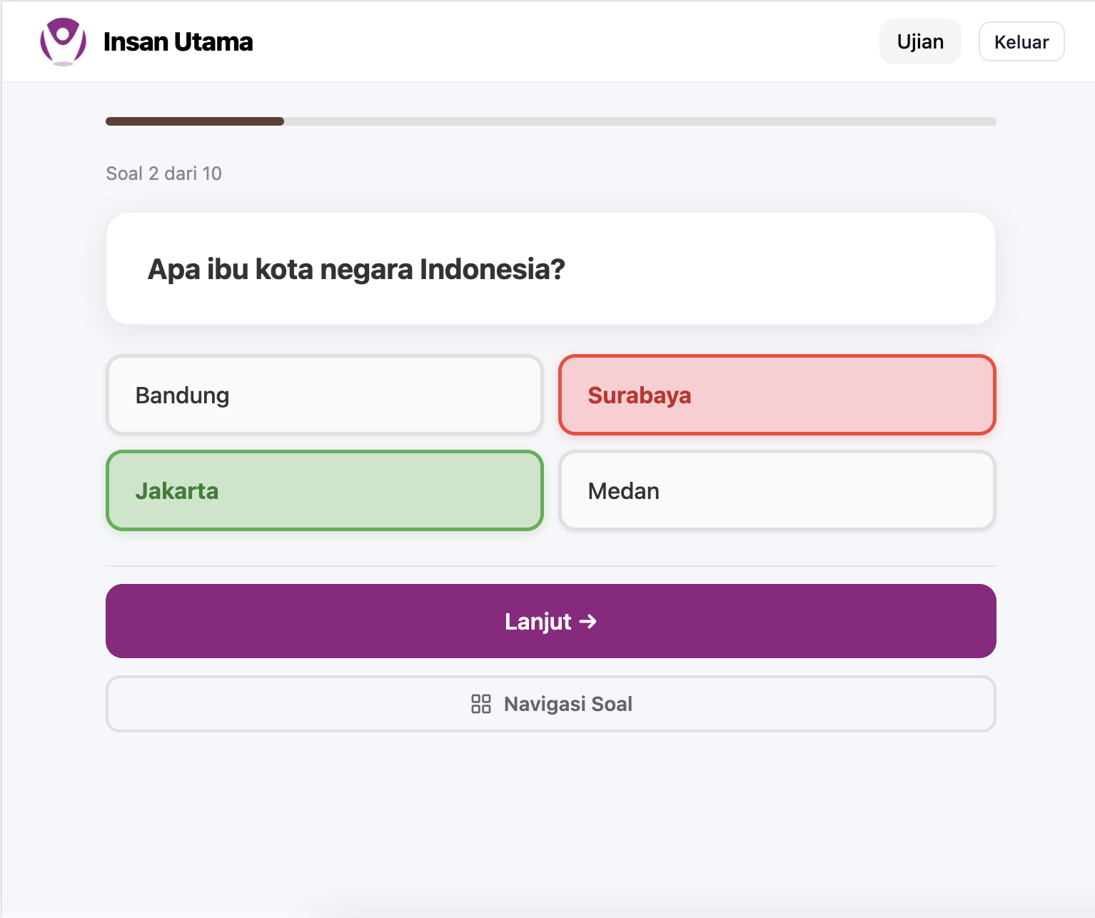 Answer Wrong
