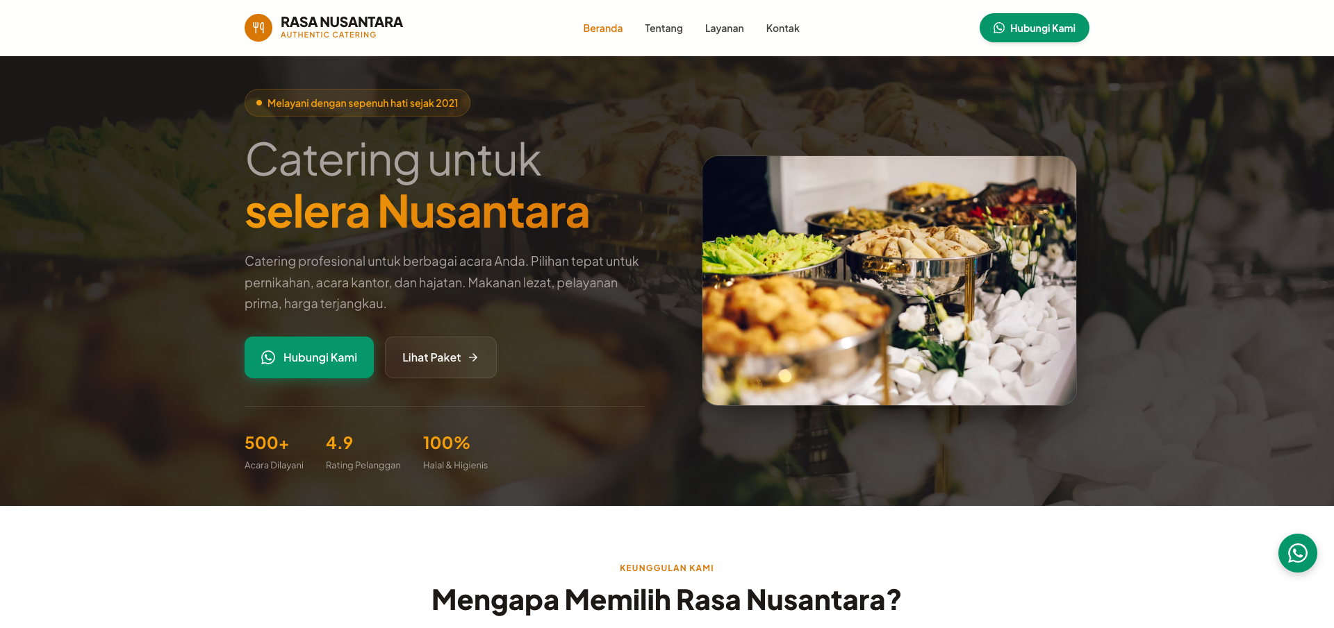 Rasa Nusantara Web